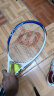 百保力网球拍初学拍大学生男女单人网球课一体拍 WRT3286红黑碳复合 实拍图