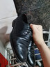 沙馳（SATCHI）男鞋高檔真皮頭層牛皮通勤德比鞋工作鞋磁震按摩商務(wù)正裝皮鞋 黑色（752322190Z） 39 歐碼（國碼40） 曬單實(shí)拍圖