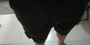 MATCH麻吉MATCH 工裝短褲男夏季新款寬松休閑多袋五分褲戶(hù)外直筒 3056 黑灰  XL 曬單實(shí)拍圖