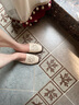Tory Burch 湯麗柏琦【線(xiàn)上專(zhuān)享】INES雙T LOGO漁夫鞋TB 88767 奶油白 122 36.5 6 曬單實(shí)拍圖