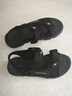 啄木鳥(niǎo)男涼鞋25新款潮夏天男款耐磨防滑防臭開(kāi)車(chē)鞋可以泡水情侶沙灘鞋 黑色 40 曬單實(shí)拍圖