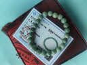 TIMESWIND天然A貨深豆綠圓珠手串翡翠玉石手鏈男士女款手飾 13mm(16顆珠) 翡翠深豆綠手串 曬單實(shí)拍圖