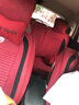 汽車(chē)座套四季通用卡通全包圍汽車(chē)坐墊布藝座墊可愛(ài)座椅套適用于 卡通版激情紅 大眾新POLO波羅高爾夫7嘉旅CC桑塔納尚納/浩納 曬單實(shí)拍圖