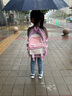 Walker Shop輕奢品牌小學(xué)生書(shū)包女生2026新款1到6年級護脊減負兒童雙肩包背包 粉色大號【推薦3-6年級】 曬單實(shí)拍圖