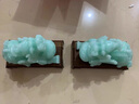 歐柏歷  玉石貔貅擺件皮丘一對客廳裝飾品家居辦公室擺設開(kāi)業(yè)禮品 貔貅小號一對 曬單實(shí)拍圖
