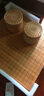 云子（yunzi）圍棋五子棋云子圍棋套裝兒童圍棋五子棋黑白棋比賽用棋圍棋棋盤 A單老云子+圍棋鋁盒+楠竹罐 曬單實(shí)拍圖