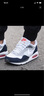 耐克（NIKE）官方艦店男鞋新款MAX90氣墊運(yùn)動鞋休閑訓(xùn)練緩震低幫跑步鞋 AIR MAX/灰白藍(lán) 42 265 曬單實(shí)拍圖