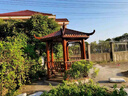 戶(hù)外防腐木四角六角涼亭花園別墅庭院木屋實(shí)木亭子古建景觀(guān)中式亭 四角木瓦涼亭 2.8米六角木瓦涼亭/每米不含運費 曬單實(shí)拍圖