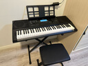 卡西歐（CASIO）智能電子琴CT-X3100/5100便攜式61鍵背光 LCD 屏幕專(zhuān)業(yè)演奏創(chuàng  )作 CT-X3100+X架+琴罩 曬單實(shí)拍圖