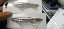 獵魚(yú)傳奇 遠投淡9節泥鰍仿生路亞假餌翹嘴鱸魚(yú)鱖魚(yú)桂魚(yú)10克野釣江河路亞餌 10cm A色【適釣6斤內】 曬單實(shí)拍圖