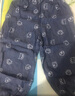 寶寶牛仔褲夏季薄款男童防蚊褲夏款兒童大pp褲夏天嬰兒褲子夏裝女 深藍(lán)色 120 曬單實(shí)拍圖