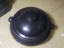 陶有家（TAOYOUJIA） 云南建水紫陶汽鍋雞家用 蒸汽鍋紫砂汽鍋 梅花汽鍋送304底鍋 黑色3號送鍋底： 18cm 2.4L 曬單實(shí)拍圖