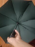 莫蘭迪雨傘雙層雨傘長柄半自動傘男士商務(wù)防風(fēng)晴雨傘女雙人防曬遮陽傘 酒紅色 曬單實拍圖