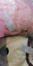 仙之仪睡衣女秋冬加厚法兰绒珊瑚绒可爱卡通加绒保暖家居服韩版休闲套装 124粉色兔 KR XL 实拍图