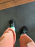 Vibram五指鞋女赤足鞋深蹲硬拉跳繩室內健身鞋綜合運動(dòng)訓練跑步鞋五趾鞋 黑色/綠色（建議拍大一碼） 36 曬單實(shí)拍圖