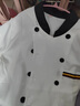 龍偉聯(lián)合廚師工作服男短袖夏裝餐飲飯店后廚房工衣上衣套裝炊事員烘焙廚衣 曬單實(shí)拍圖