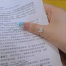 AIOSC蝴蝶戒指女夏季氛圍感開口指環(huán)日常簡(jiǎn)約彩色夢(mèng)蝶食指戒小眾設(shè)計(jì)QC 【彩色蝴蝶戒指】 曬單實(shí)拍圖