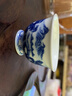 博曉（BOXiAO）青花瓷主人杯單杯 手繪山水景德鎮(zhèn)陶瓷功夫茶具品茗喝茶杯子 小號(hào) 手繪青花山水-撇口杯 曬單實(shí)拍圖