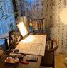 全也書法桌毛筆書畫專用桌新中式案臺(tái)胡桃木色國(guó)學(xué)桌簡(jiǎn)易辦公書房書桌 *批發(fā)強(qiáng)推丨胡桃色180cm 曬單實(shí)拍圖
