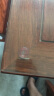 菲尔固（FEI ER GU）透明圆形家具茶几钢化玻璃防滑垫片餐桌台面固定防滑软胶粒小垫片 大号垫片（直径24毫米）=100只 实拍图