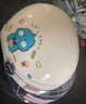 天騎 兒童頭盔電動車頭盔冬季 3c認(rèn)證新國標(biāo)騎行電瓶摩托車頭盔安全帽四季通用半盔 米白色  曬單實(shí)拍圖