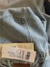 俞兆林（YUZHAOLIN）韓版休閑牛仔褲女闊腿褲子女士直筒褲牛仔長(cháng)褲女褲子 Y13KN1053 曬單實(shí)拍圖