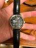 冠琴（GUANQIN）瑞士品質(zhì)綠水鬼手表男國潮風(fēng)格防水男士手表國表情人節禮物送男友 星辰大海-銀殼黑面皮帶 曬單實(shí)拍圖