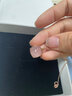 阿梵尼18K金芙蓉石吊墜女 紫水晶項(xiàng)鏈?zhǔn)袷i骨鏈 彩色寶石掛墜 18K黃金芙蓉石吊墜 曬單實(shí)拍圖