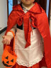 煦阳万圣节服装儿童演出服男女孩披风道具cosplay装饰幼儿园表演服饰 小红帽5件套均码 实拍图