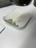 宇軒 復(fù)古黑陶茶杯杯墊茶杯子隔熱墊中式創(chuàng)意陶瓷功夫茶具配件 PY--遠山杯墊白6個 曬單實拍圖