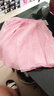 艾舞戈兒童舞蹈服女童長(cháng)袖練功服幼兒雪紡芭蕾舞半身裙考級衣中國舞套裝 粉色-短袖-后背U型 140 (身高120-130cm) 曬單實(shí)拍圖