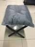 坤奉腳踏凳辦公室午休墊腳神器多功能矮凳可折疊踩腳凳沙發(fā)旁放腳凳子 灰色小號-絨布款【基礎款】 曬單實(shí)拍圖