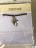 貝美芬925銀男士吊墜專業(yè)定制刻字情侶吊墜女項鏈網紅飾品帶證書 小號 曬單實拍圖