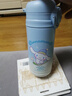 Hello Kitty兒童保溫杯女孩直飲杯帶吸管316不銹鋼小學(xué)生幼兒園上學(xué)用雙飲杯 玉桂狗雙飲杯 400ml 帶杯套 曬單實(shí)拍圖