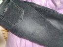 增仔新品牛仔褲男修身韓版小腳褲薄款彈力長(cháng)褲緊身鉛筆褲小窄腳褲男褲 圖片色 28碼 曬單實(shí)拍圖