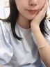 瑪薩皇冠（MazaHonguan）項鏈丘比特之心項鏈女足金999吊墜2024新款七夕節(jié)禮物送女友 520送女朋友禮物足金吊墜+18K金項鏈 曬單實拍圖