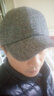 珊詩(shī)麗太陽(yáng)帽子男士春天秋冬季保暖女鴨舌帽遮陽(yáng)帽運動(dòng)帽棒球帽旅游釣魚(yú)可調節 馬賽克灰色 均碼 曬單實(shí)拍圖