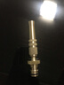 弘晨 直噴銅水槍 洗車(chē)噴頭 園林工具灌溉水槍頭噴頭家用 多功能?chē)姌?一體式(銅噴槍)旋轉控水 快接奶嘴 曬單實(shí)拍圖