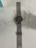 老皮匠 超薄钢带  男女 手表配件 代用CK DW表带 不锈钢表链 米兰编织金属手表带 细网--银色 22mm 实拍图