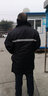 尤薩軍大衣男冬季加厚多功能防寒勞保服女保安工作服冬裝老款東北棉襖 反光條中長(cháng)款 175CM 曬單實(shí)拍圖