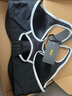 LA ISLA運動(dòng)內衣女防震防下垂收副乳有鋼圈背心大碼跑步健身聚攏文胸大胸 黑色 85E 曬單實(shí)拍圖