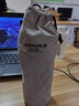 杯套保護套絨布束口杯套大容量水壺套400ml-1000ml防燙手提袋通用保溫杯杯套 中號-淺灰 曬單實(shí)拍圖