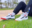 耐克（NIKE）官方艦店男鞋 夏季款運(yùn)動(dòng)鞋AJ4兄弟款緩震籃球鞋休閑鞋子跑步鞋子 白/黑/大學(xué)紅/AJ4兄弟款/主推 40.5 曬單實(shí)拍圖