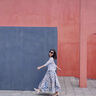 瑪嬌媚（Majiaomei）法式連衣裙女裝新款2024年夏季套裝性感沙灘長裙碎花吊帶裙子夏天 吊帶裙+開衫 M 曬單實拍圖