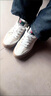 益立公牛男鞋2025秋冬季新款頭層牛皮板鞋運動(dòng)休閑款牛筋底小白鞋增高皮鞋 白色 40 皮鞋碼 曬單實(shí)拍圖