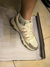 斯凱奇（Skechers）云嶼丨男女情侶款復古老爹鞋戶外鞋徒步運動鞋越野跑鞋 女款-自然色/多彩色/NTMT 37.5 曬單實拍圖