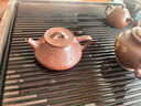 宜興原礦無添加紫砂壺 紅皮龍竹福滿滿 附檢測報告家用茶具茶壺 竹福滿滿 曬單實(shí)拍圖