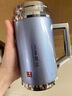 伯莎丹頓 BERTHA DENTON高檔辦公杯銀杯子999純銀內膽保溫杯銀茶杯定制禮品送長(cháng)輩送領(lǐng)導金色500ml 高檔禮盒+證書(shū) 曬單實(shí)拍圖