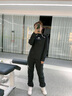 HOTSUIT后秀暴汗服男女休閑輕薄運動(dòng)套裝抑菌透氣彈力跑步健身服 曬單實(shí)拍圖