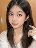 月隨人 復古仿和田玉耳釘女法式感大氣時(shí)尚氣質(zhì)耳環(huán)冷淡風(fēng)玉質(zhì)耳飾 和田玉耳釘-金色 C0123B 曬單實(shí)拍圖